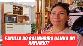 FAMÍLIA DO GALINHEIRO GANHA ARMÁRIO ? @ElizeuSilvaTV