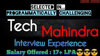 Tech Mahindra Java Interview Questions and Answers | 4+ YOE | 17+ LPA | Selected 