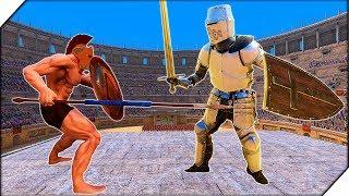 БИТВА ГЛАДИАТОРОВ .КОЛИЗЕЙ - Ultimate Epic Battle Simulator