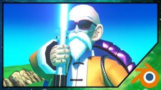 Jedi Master Roshi | BLENDER Animation