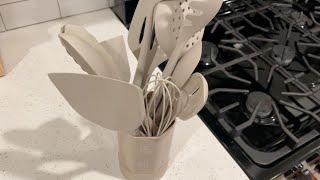 Silicone Cooking Utensils Set REVIEW