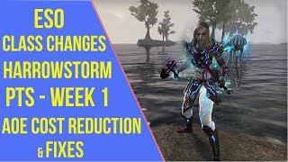 ESO Harrowstorm Class Changes - Harrowstorm PTS