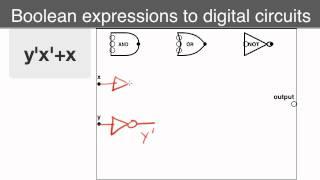 Convert Boolean Expressions to Digital Circuits.mp4