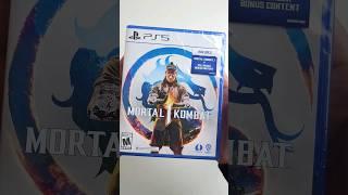 Mortal Kombat 1 Disc #Unboxing #asmr #gaming #mk1 #mortalkombat