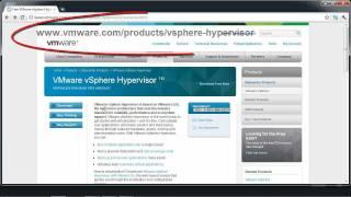 Installing ESXi / VSphere Hypervisor in VMware Workstation