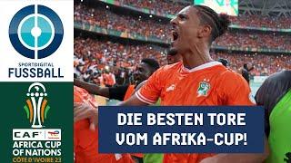 Die schönsten Tore des Afrika-Cups! | Top Goals CAF Africa Cup of Nations 2023