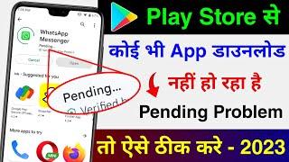 Play Store se App Download nahi ho rha hai | Fix Play Store Download Pending Problem | 101% Solve