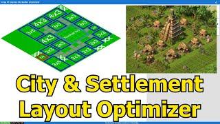 Forge of Empires: City Builder & Optimizer Showcase! Optimize Your City & Settlement Layouts (Tool)