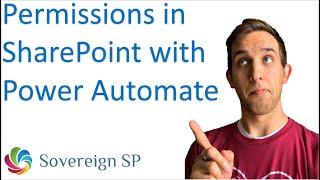 Power Automate and SharePoint Permissions