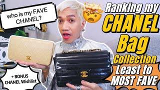 RANKING my CHANEL Bag Collection from MOST FAVE to LEAST FAVE. Chanel Classic Flap + Chanel Vanity