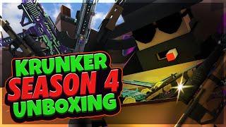 INSANE Season 4 Krunker Unboxing! (1,000,000 KR)