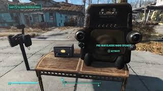 Fallout 4 - Pre-War Classic Radio Mod: Speakers and Radio Location and Demo