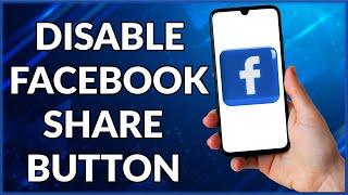 How To Remove Share Button On Facebook  | Easy Tutorial (2022)
