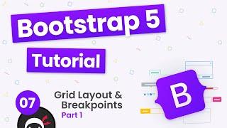 Bootstrap 5 Crash Course Tutorial #7 - Grid Layout (part 1)