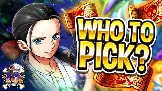 WHO TO PICK? 10x Free Legend Mails! OPTC 10th Anniversary Campaign!