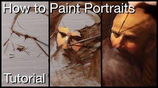 Portrait Painting Tutorial | Caravaggio Paint Along