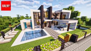 Minecraft realistic mansion tutorial