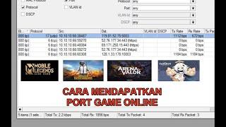 Cara mengetahui port game online | Mikrotik rb750gr3