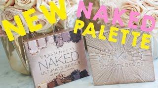 BRAND NEW URBAN DECAY NAKED ULTIMATE BASICS PALETTE - First Impression & Review