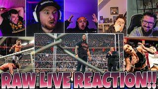 ROMAN REIGNS IST BACK & RÄUMT AUF!! IYO GEGEN BIANCA & RHEA BEI MANIA?! | RAW WWE LIVE REACTION