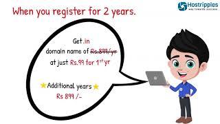 .in Domain Name at Rs.99 | How To Buy .in Domain Name | Best Domain Name Registration in India