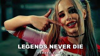 Eminem, Linkin Park, Alan Walker & Against The Current - Legends Never Die (Remix Lyrics Video)