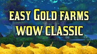 7 EASY LOW LEVEL GOLD FARMS | WOW CLASSIC ERA
