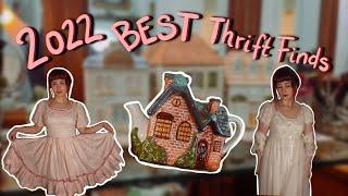  My BEST Thrift Finds of 2022 - Favorite Home Decor & Clothing! 