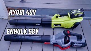 RYOBI 40V HP vs ENHULK 58V Leaf Blower