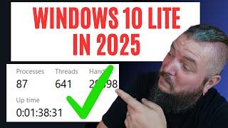 PC-ul Vechi Iti Va Multumi! Windows 10 Lite 2025