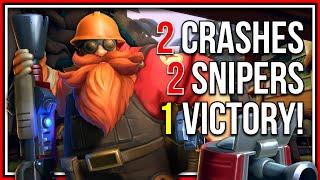 Defeating 2 Stream Snipers in Ranked With 2 BOTS! - Paladins Barik Gameplay