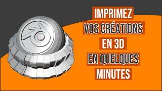 Tuto Blender : Imprimez en 3D vos modèles en quelques minutes !