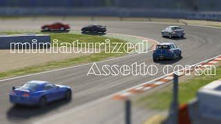 Tilt-shift(kinda) | Assetto corsa miniaturied Effect