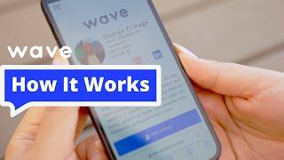 Digital Business Card | Wave Connect | How It Works