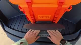 Yeti Hopper M20 Cooler With Sidekick 6L in Cybertruck Frunk