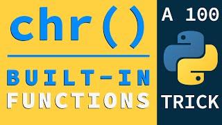 Read Unicode Using chr() | Python Built-in Functions