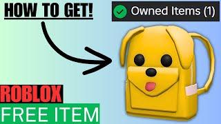 [FIXED] Free Dog Backpack Roblox Item