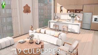 19 Culpepper House Apartment Renovation  The Sims 4 Speed Build