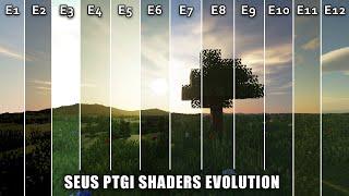 SEUS PTGI Evolution | Shaders Comparison | Minecraft Java Edition
