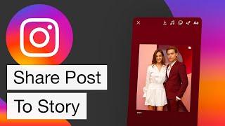 How To Share Feed Post To Instagram Story