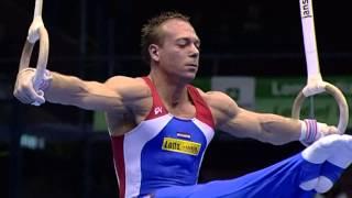 Gymsport TV - Turnen heren EK 2009 Goud Yuri van Gelder op ringen tijdens EK 2009