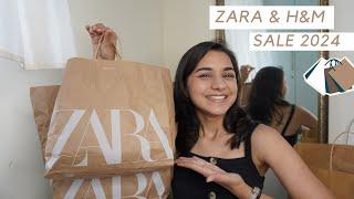 Zara and H&M Try-On HAUL  | AFFORDABLE Sale Finds | Wardrobe Essentials | Divisha Agrawal