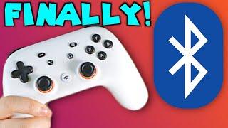 Google Finally FIXED the Stadia Controller!  - Bluetooth Mode Update! | ChaseYama