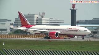 Very rare visitor @ Narita - Air India Boeing 777-200LR 【VT-ALC】