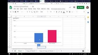 How to Change the Bar Colour in Google Sheets Bar Graph