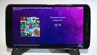 PowerVR neural networks GPU performance demo