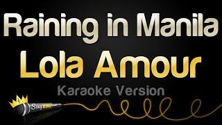 Lola Amour - Raining in Manila (Karaoke Version)