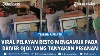 Viral Video Cekcok Driver Ojol dan Pelayan Resto Gegara Nunggu 1 Jam, Ditanya Pesanan Malah Ngamuk