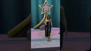 Winning awards with Sims 4 Get Famous Expansion Pack #shorts #thesims4 #sims4