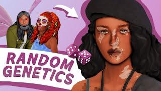 Attempting the Random Genetics Challenge in the Sims 4!